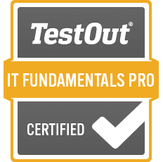 TestOut IT Fundamentals Pro Certification
